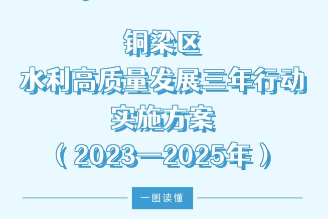 【图片解读】《铜梁区水利高质量发展三年行动实施方案（2023—2025年）》